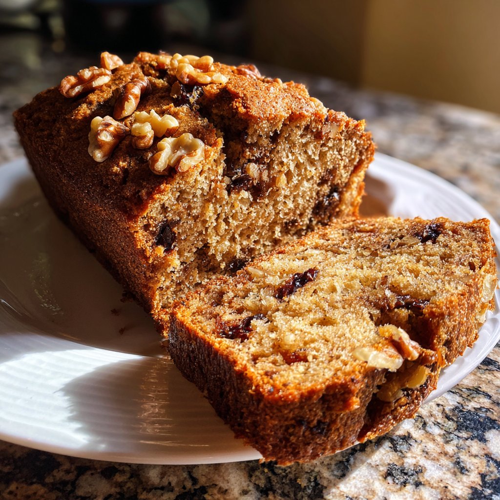 Bananenbrot mit Walnüssen