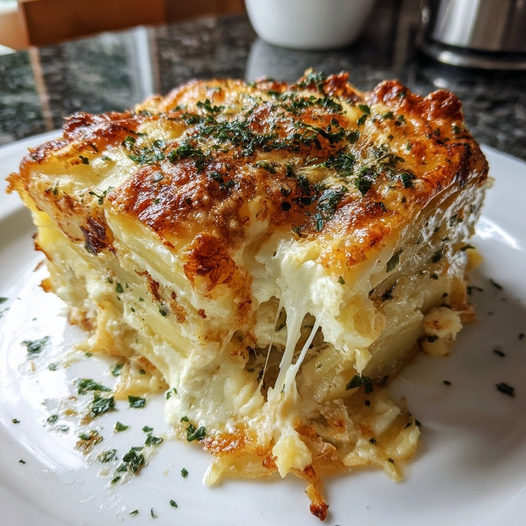 Kartoffelauflauf mit Kräutern