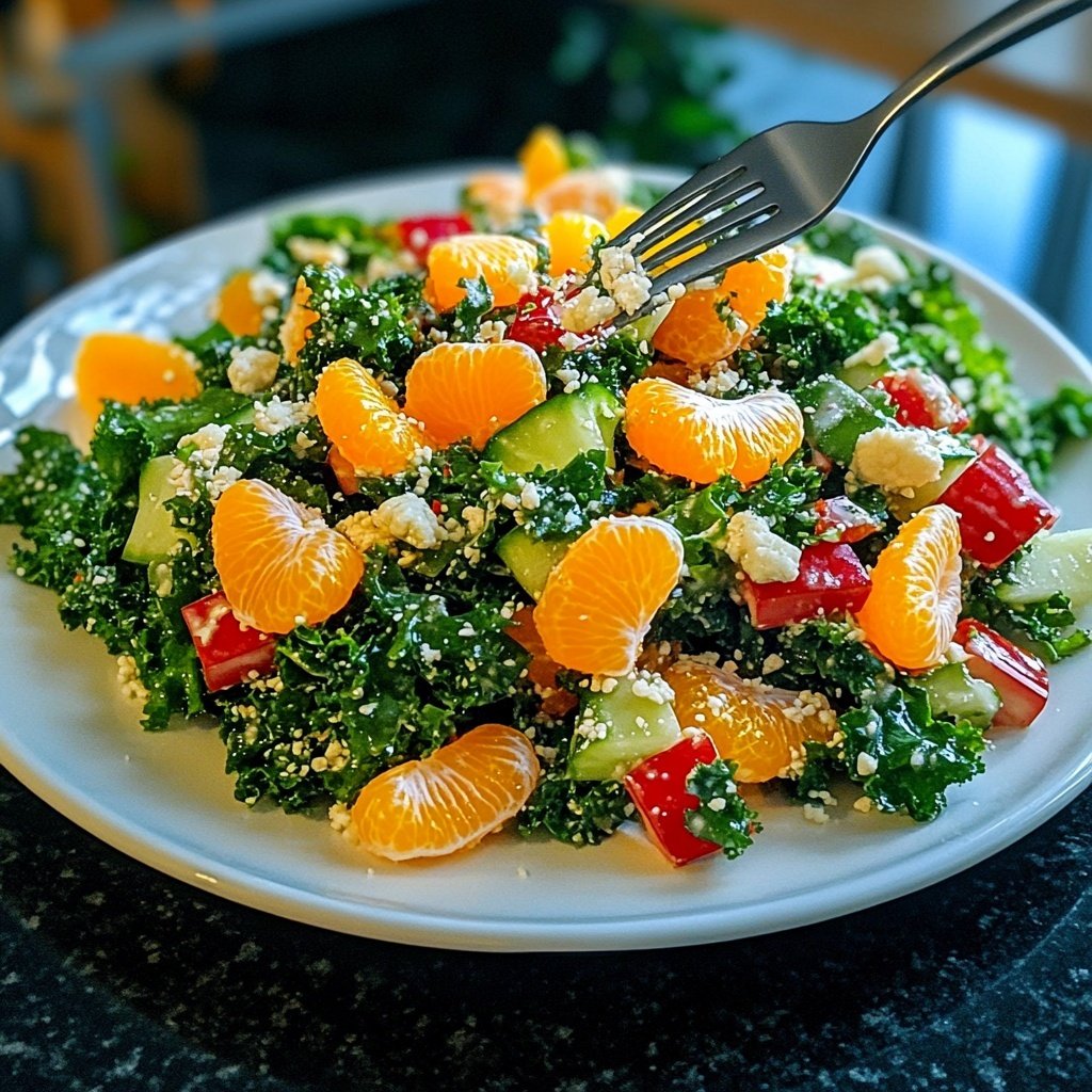 Chinakohl-Salat mit Mandarinen