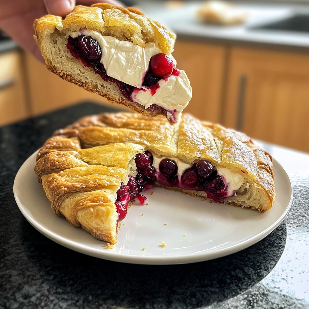 Cranberry-Brie-gefülltes Hähnchen