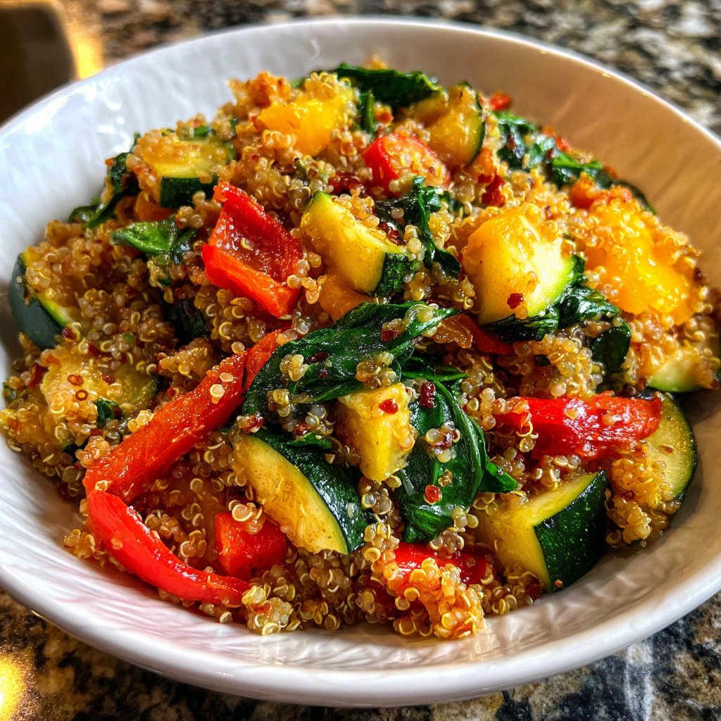 Quinoa-Gemüse-Pfanne