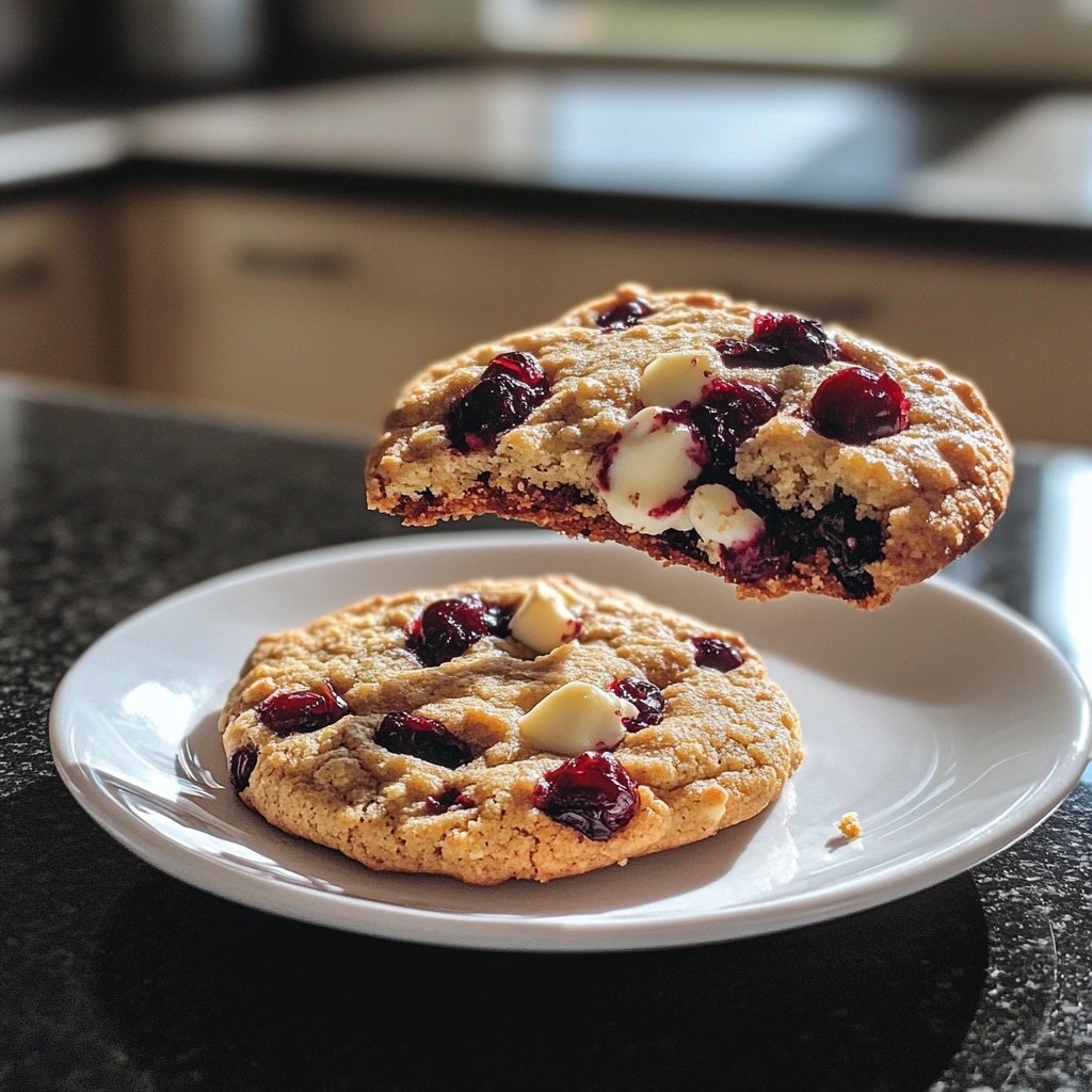 Cranberry-Weiße-Schokolade-Kekse