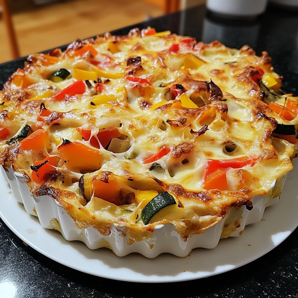 Gemüseauflauf mit Käse