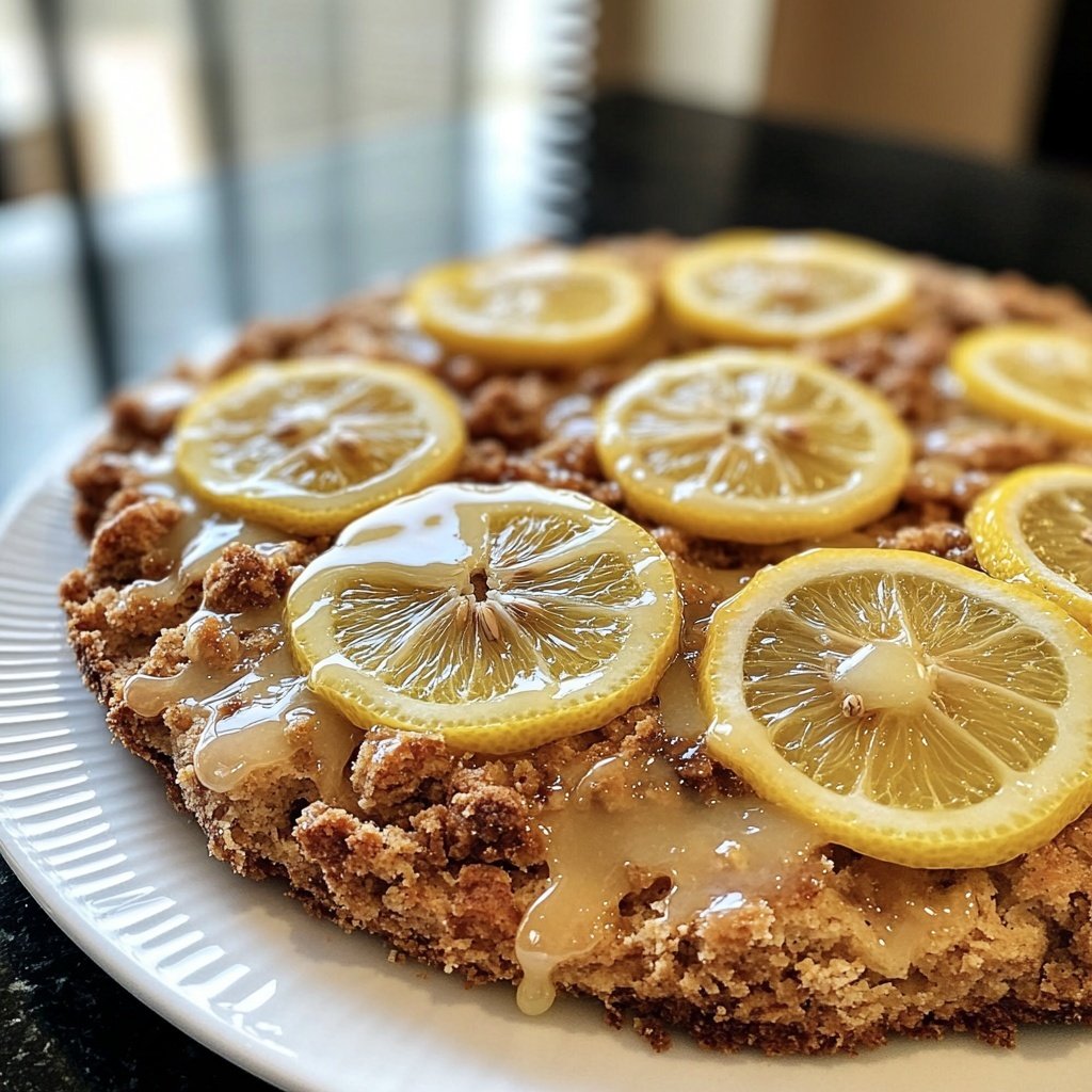 Zitronenkuchen mit Vollkornmehl