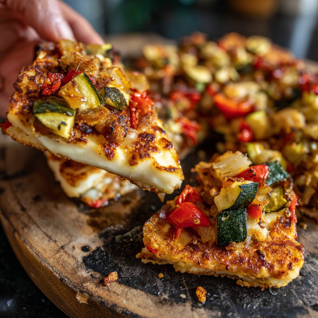 Ofengemüse mit Halloumi